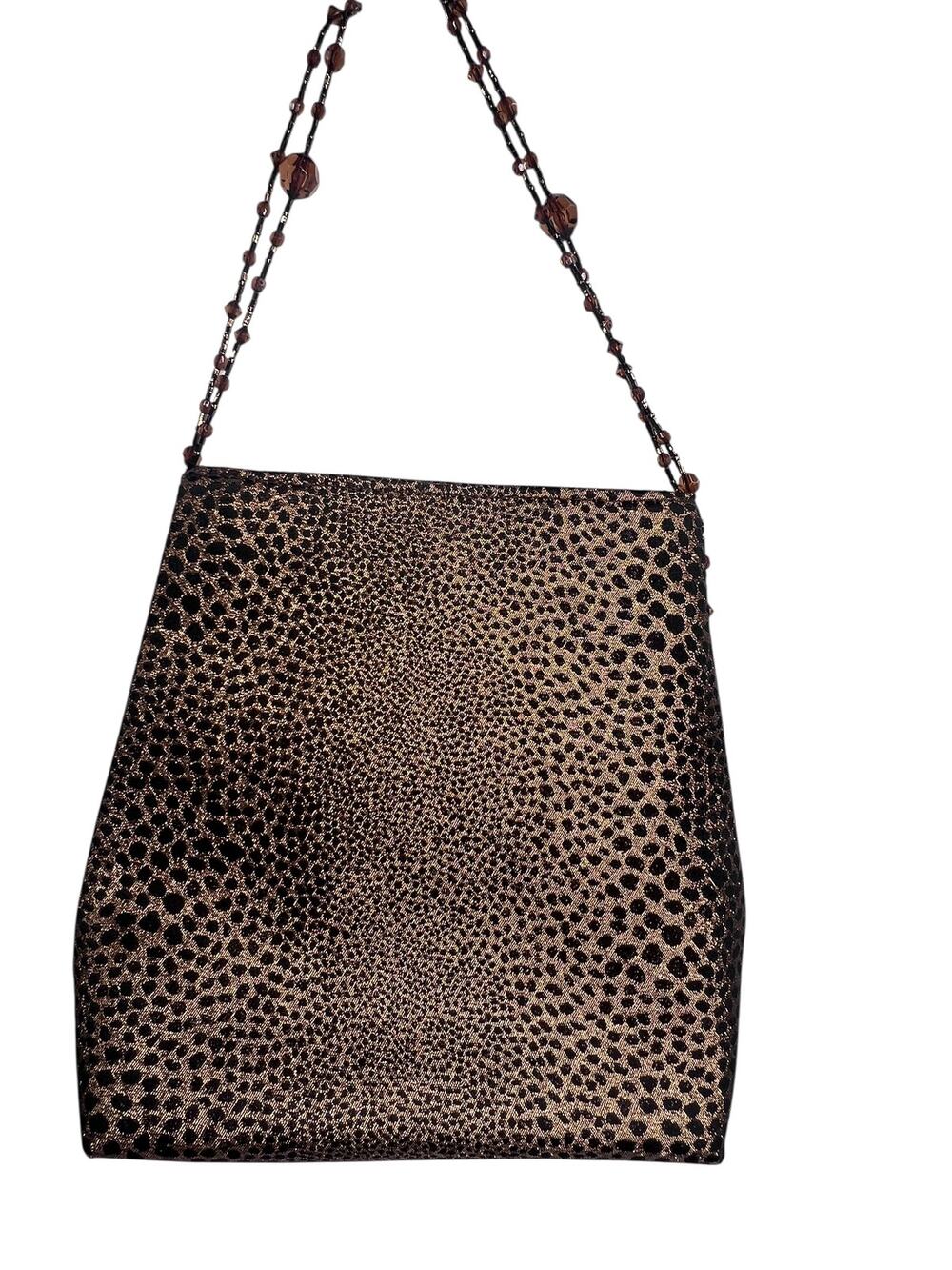Vintage Cache shoulder bag beaded handle